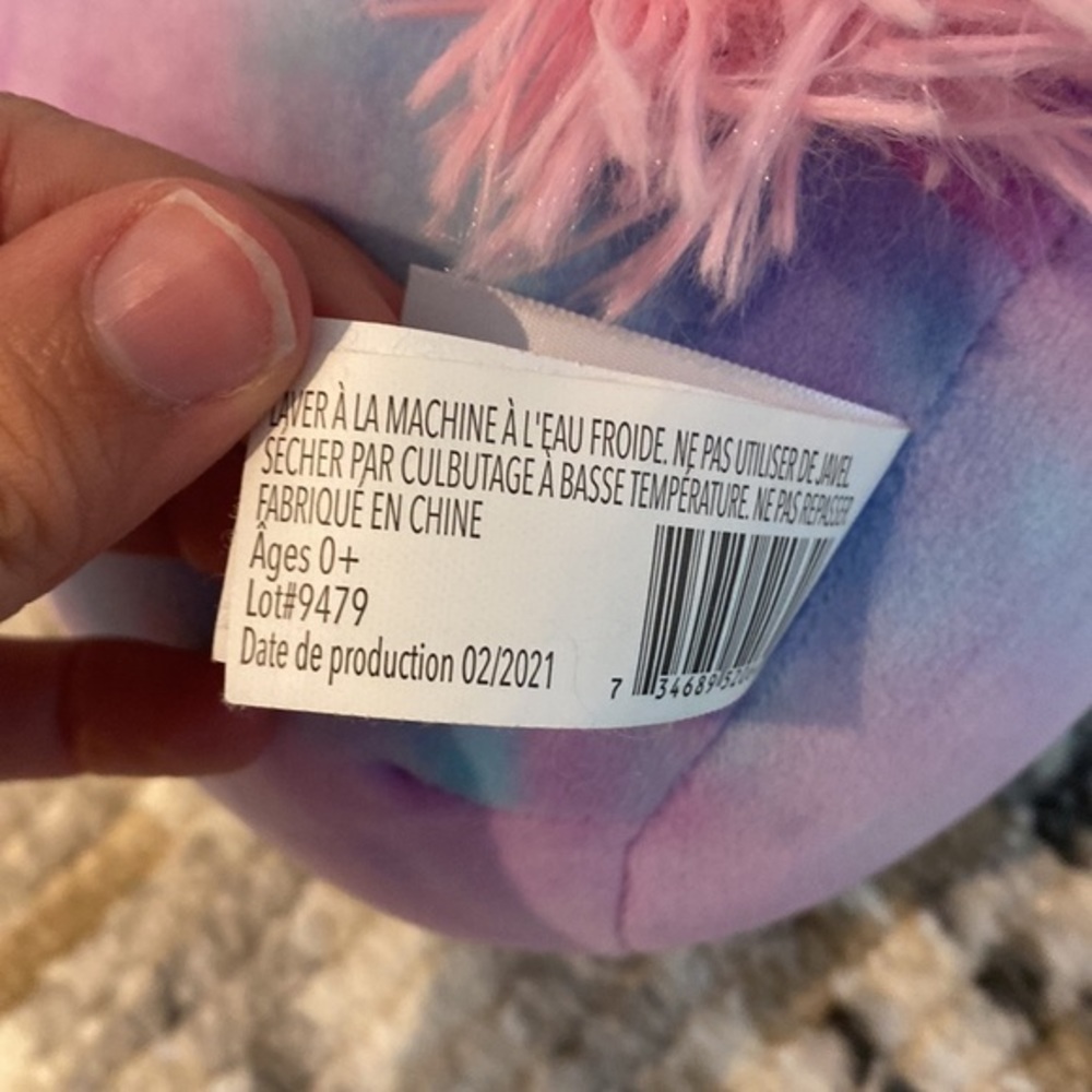 Aurora Unicorn Squishmallow 8”‎ - Picture 6 of 6